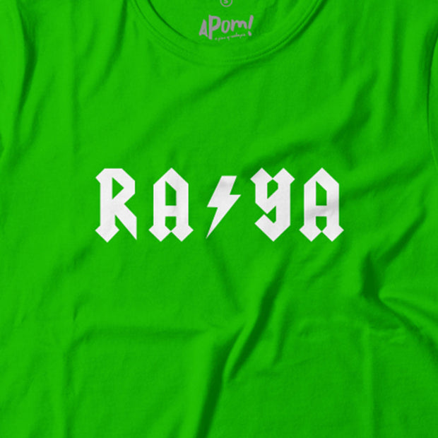 Adult - T-Shirt - Raya Lightning - Lime Green