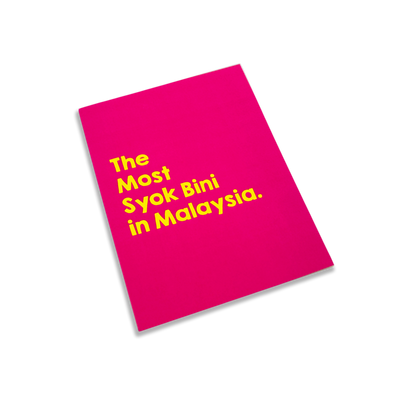 The Most Syok Bini in Malaysia Greeting Card,  - APOM, A Piece of Malaysia Souvenirs Statement T-Shirts Mugs Accessories