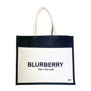 Jute Bag - Blurberry