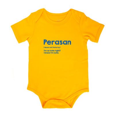 Baby Romper - Perasan - Yellow