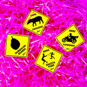 Stickers - Warning Signs