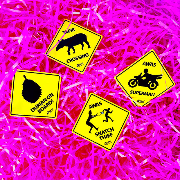 Stickers - Warning Signs