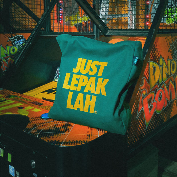 Tote Bag - Just Lepak Lah - Green