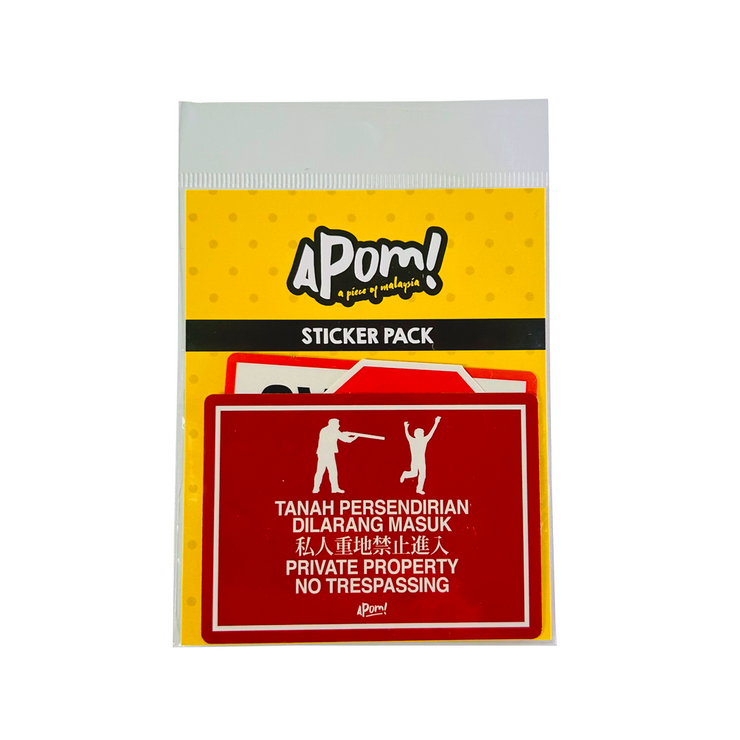 Pamyat Sticker Stickers - Malaysian Signs – APOM
