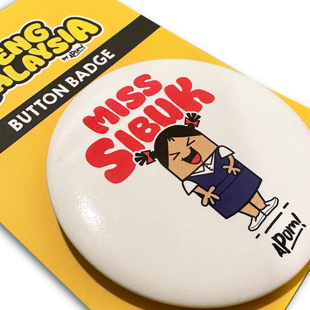 Button Badge - Miss Sibuk