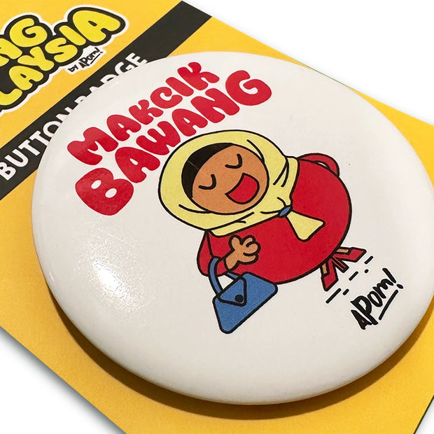 Button Badge - Makcik Bawang