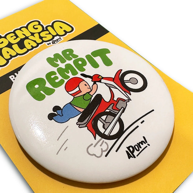 Button Badge - Mr Rempit