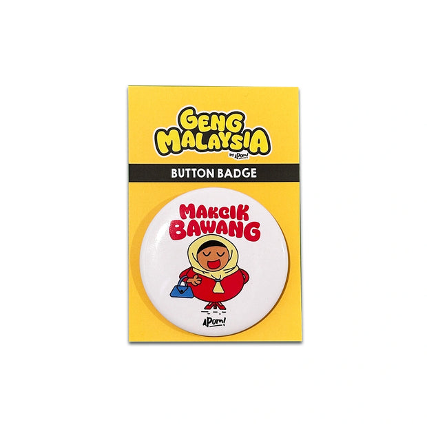 Button Badge - Makcik Bawang