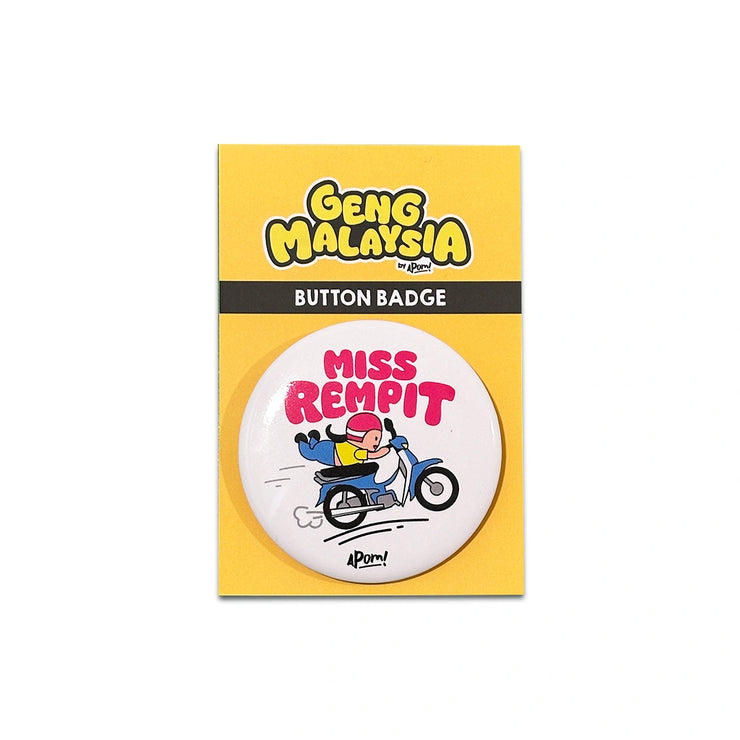 Button Badge - Miss Rempit