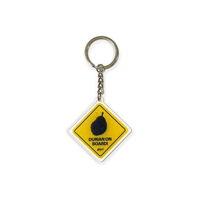 Keychain - Durian On Board