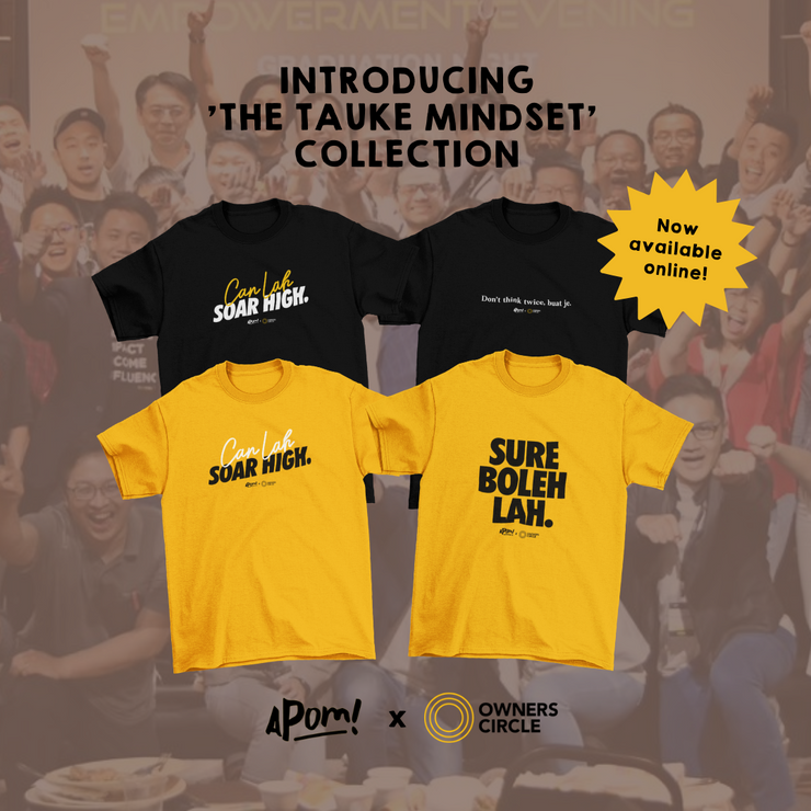 Adult - T-Shirt - OC Collab - SURE BOLEH LAH - Yellow