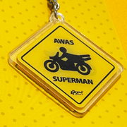 Keychain - Awas Superman