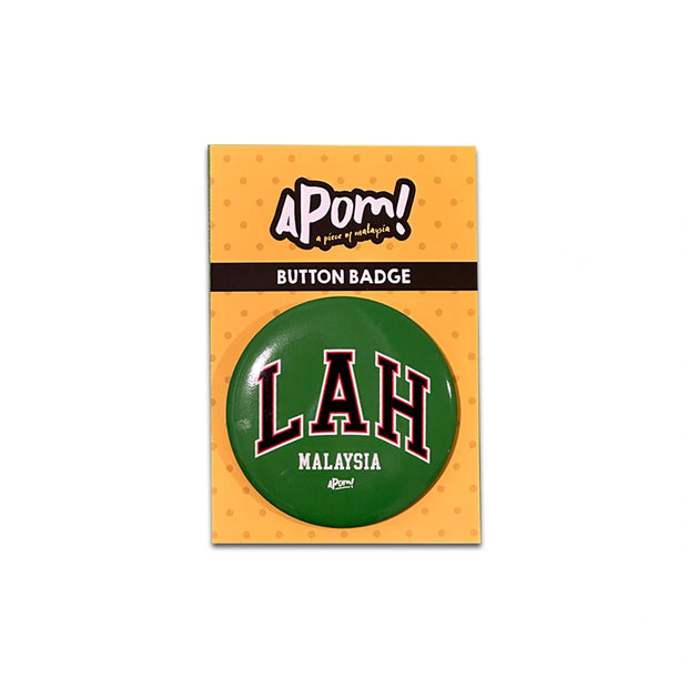 Button Badge - LAH (Green)