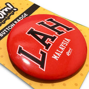 Button Badge - LAH (Orange)