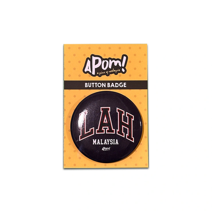Button Badge - LAH (Blue)