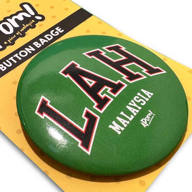 Button Badge - LAH (Green)