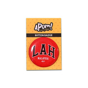 Button Badge - LAH (Orange)