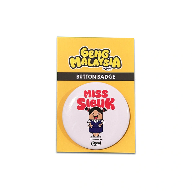 Button Badge - Miss Sibuk
