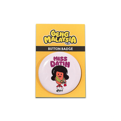Button Badge - Miss Datin