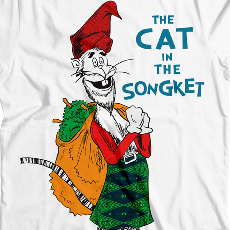 Adult - T-shirt - The Cat in the Songket