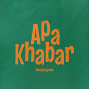 Tote Bag - Apa Khabar - Green