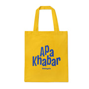 Tote Bag - Apa Khabar - Yellow