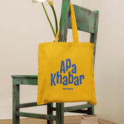 Tote Bag - Apa Khabar - Yellow