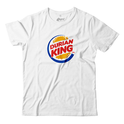 Adult - T-Shirt - Durian King - White