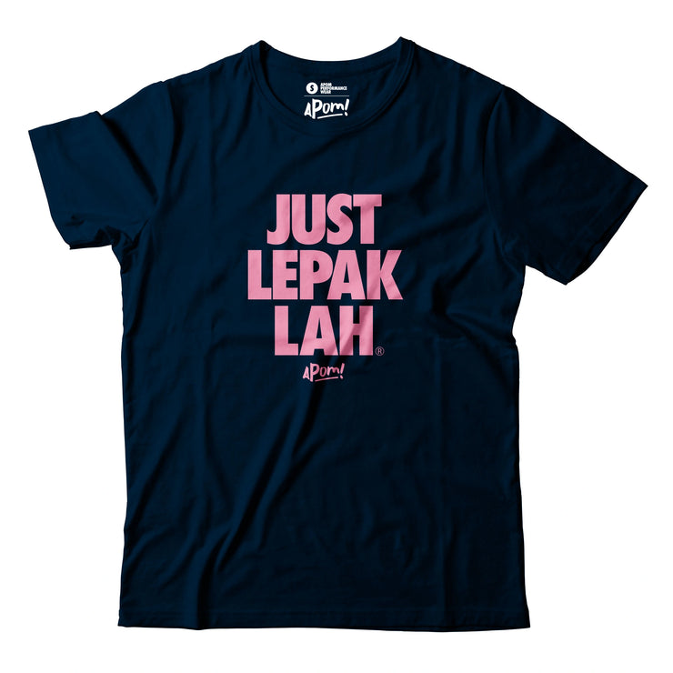 Adult - T-Shirt - Just Lepak - Lepak Till Midnight Blue