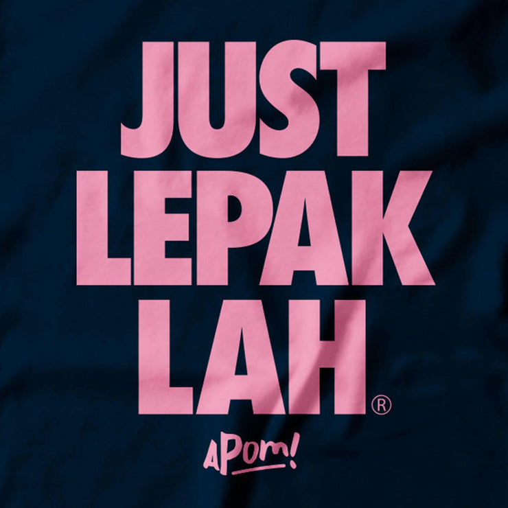 Adult - T-Shirt - Just Lepak - Lepak Till Midnight Blue