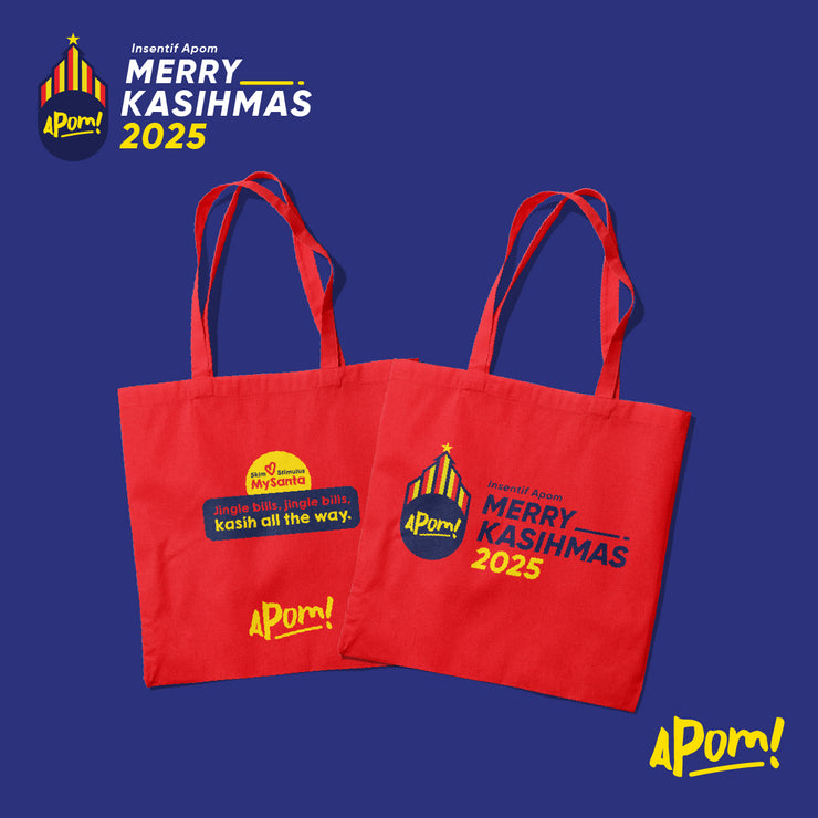 Tote Bag - 2025 Merry Kasihmas