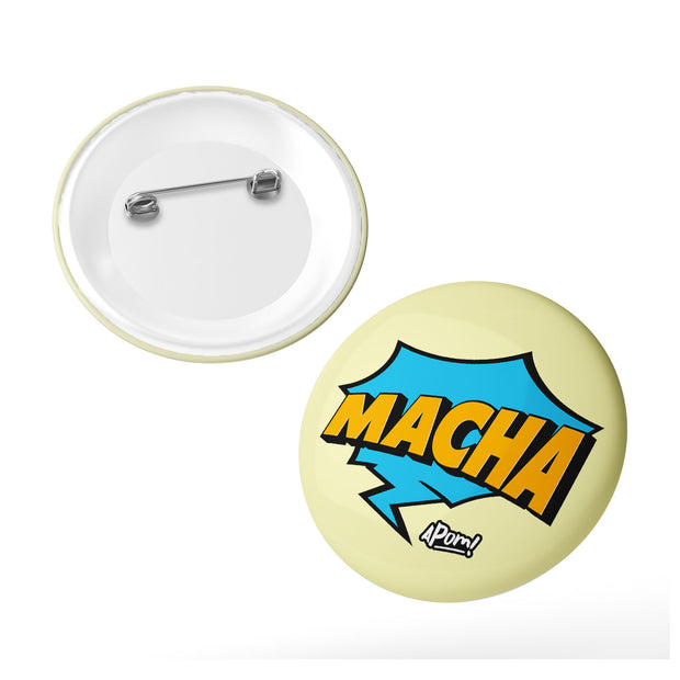Button Badge - MACHA