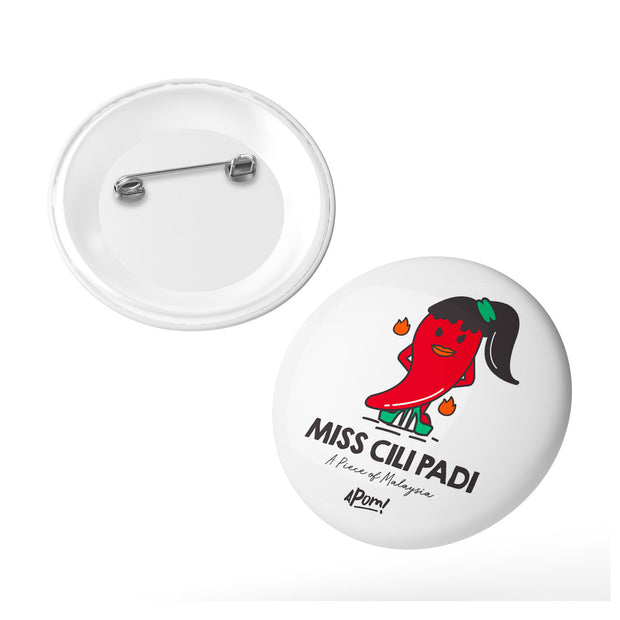 Button Badge - Miss Cili Padi