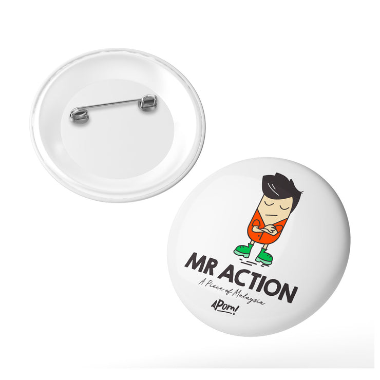 Button Badge - Mr Action