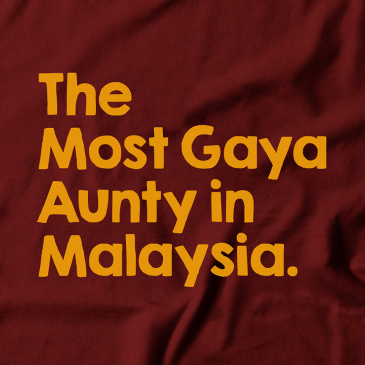 Adult - T-Shirt - Most Gaya Aunty
