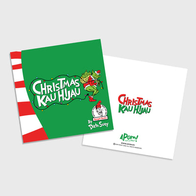 Greeting Card - Christmas Kau Hijau - Dark Green