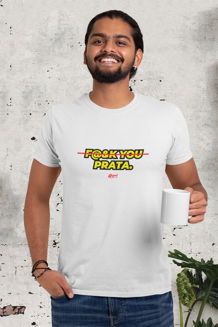 PRE-ORDER - Adult - T-Shirt - F@&k You Prata - White