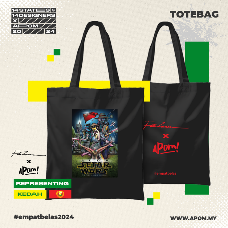 Tote Bag - Empatbelas Collab - Kedah