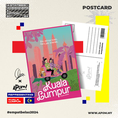 Postcard - Empatbelas Collab - Kuala Lumpur