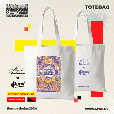 Tote Bag - Empatbelas Collab - Negeri Sembilan