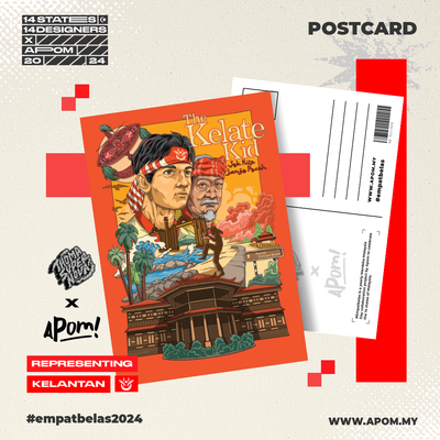 Postcard - Empatbelas Collab - Kelantan