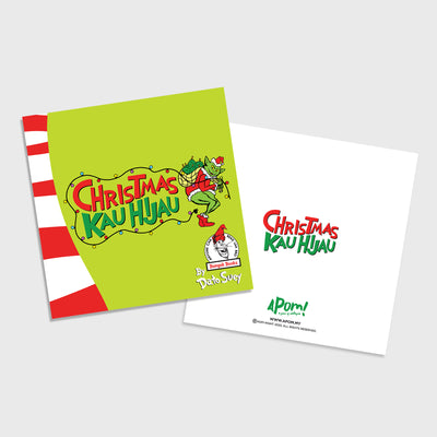 Greeting Card - Christmas Kau Hijau - Light Green