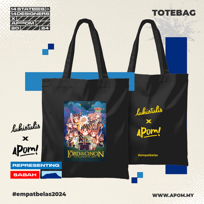 Tote Bag - Empatbelas Collab - Sabah