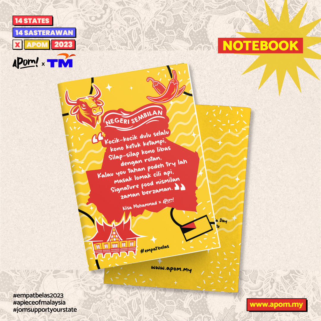 Notebook - Empatbelas Collab - Negeri Sembilan – APOM