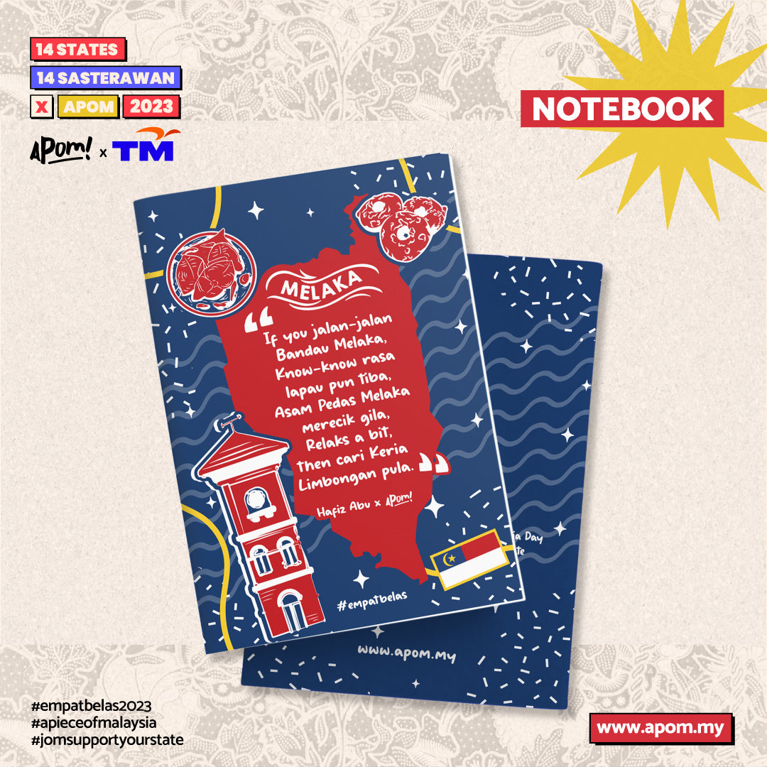 Notebook - Empatbelas Collab - Melaka – APOM
