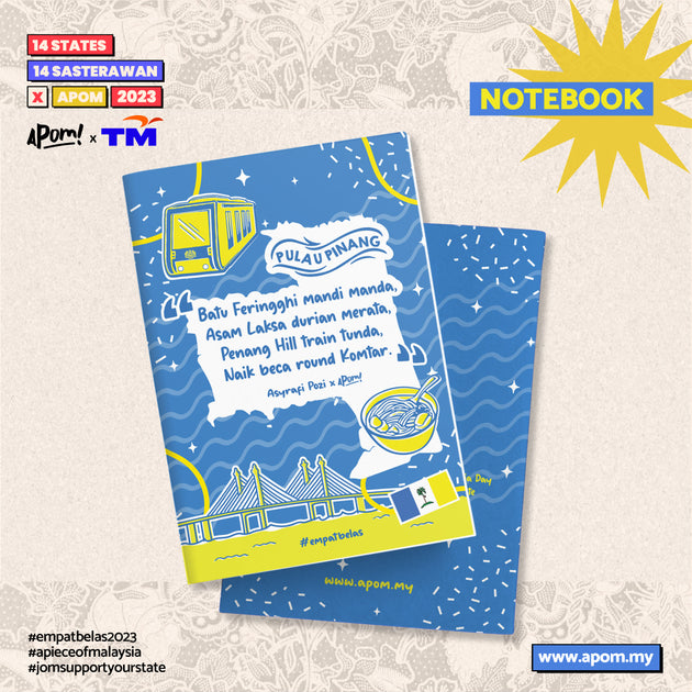 Notebook - Empatbelas Collab - Pulau Pinang – APOM
