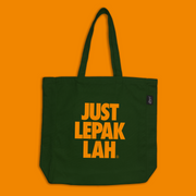 Tote Bag - Just Lepak Lah - Green