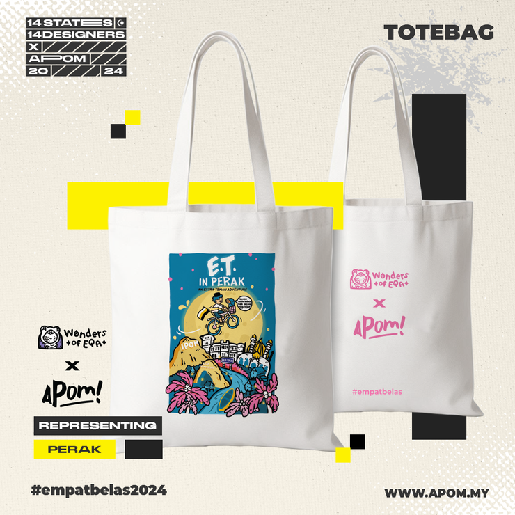 Tote Bag - Empatbelas Collab - Perak