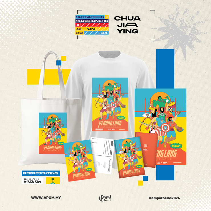 Tote Bag - Empatbelas Collab - Penang