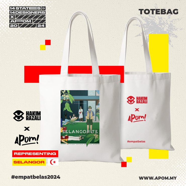 Tote Bag - Empatbelas Collab - Selangor